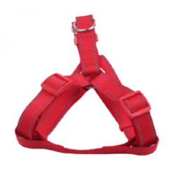 Szelki z odblaskiem rozmiar M mocne 3 kolory 40-60 cm regulowane